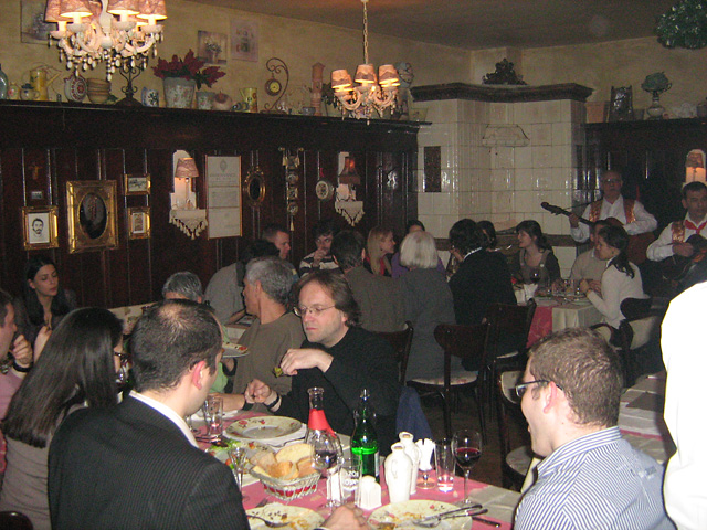 Dinner, Feb 05. at Zlatni bokal, Skadarlija