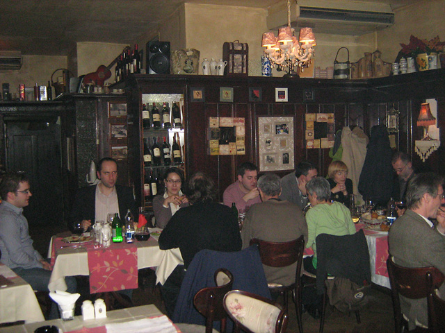 Dinner, Feb 05. at Zlatni bokal, Skadarlija